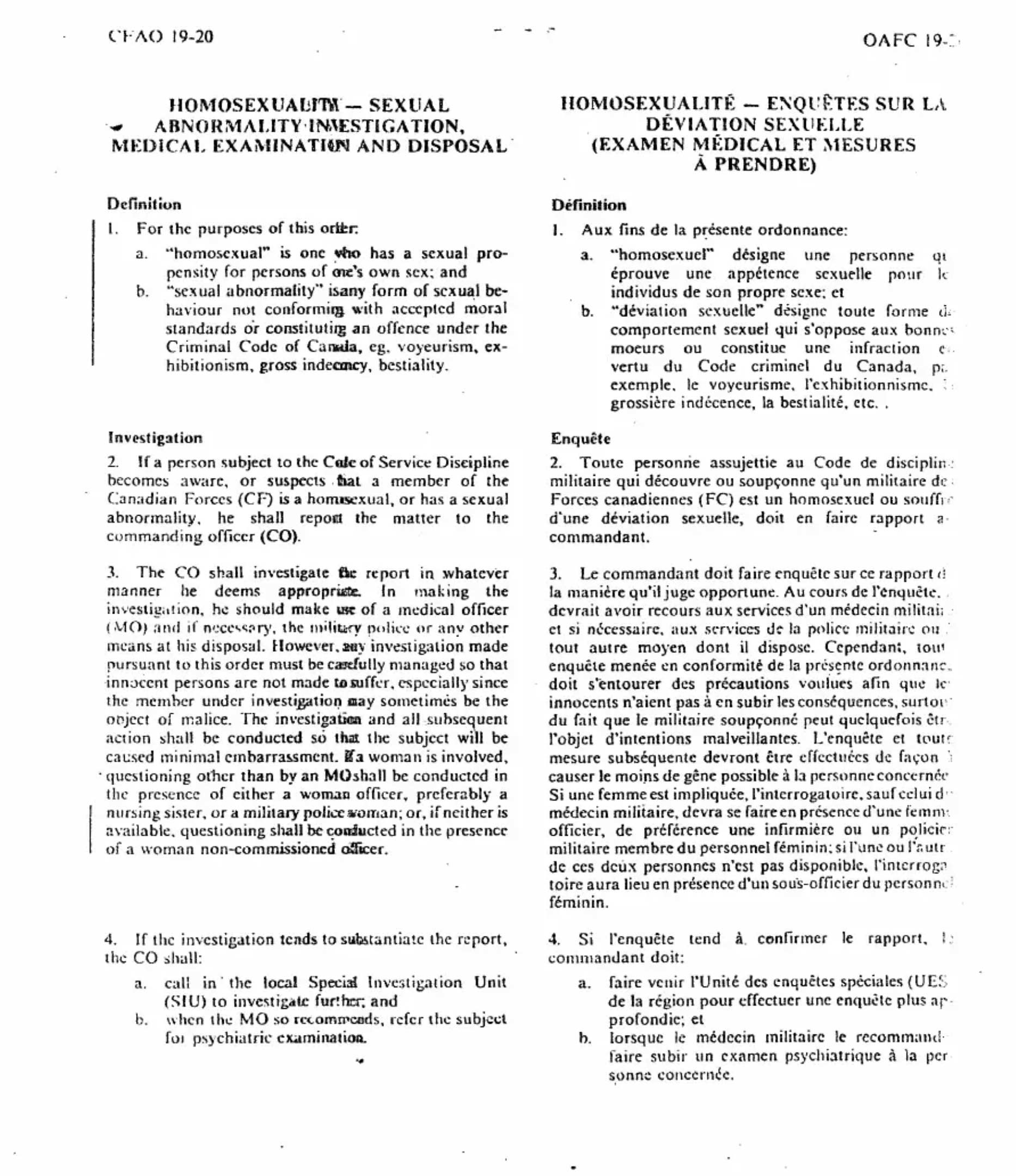 CFAO (OAFC) 19-20 Page one