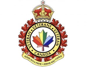 Rainbow Veterans Of Canada Badge