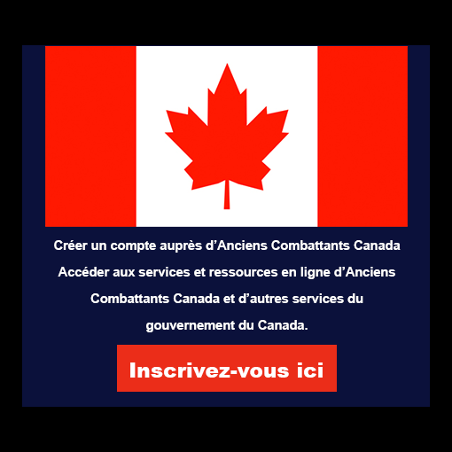 Créer un compte auprès d’Anciens Combattants Canada</p>
<p>Accéder aux services et ressources en ligne d’Anciens Combattants Canada et d’autres services du gouvernement du Canada.