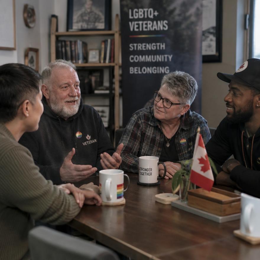 Rainbow Veterans of Canada Benevolent Fund helping the LGBTQ community.